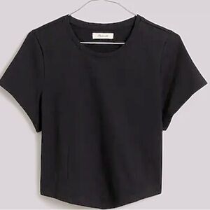Heavyweight Jersey Black T-Shirt Madewell